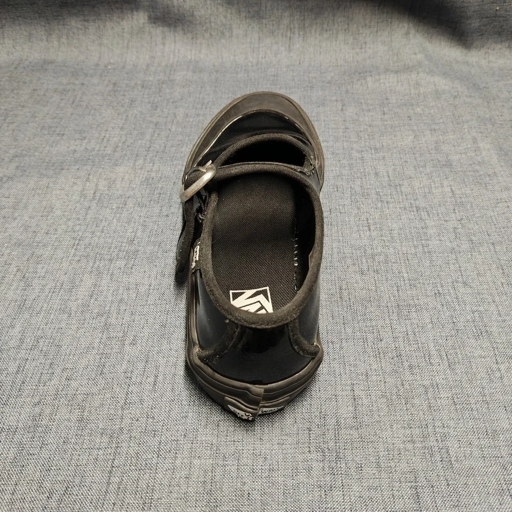 Vans Kids Shine‎ Black Mary Jane Shoes Kids Size 1.5